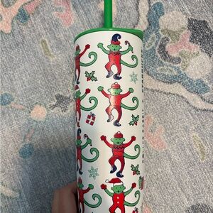 Roller Rabbit X Starbucks  Elf Tumbler with Straw